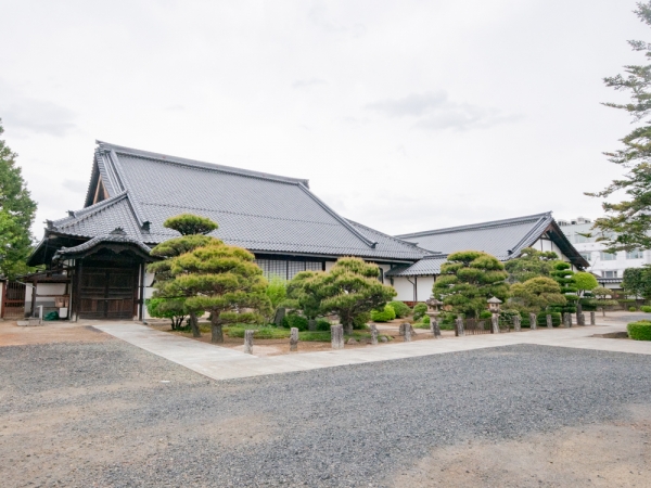 かつて<b>軒切り</b>が行われた城西の西今町の町並み