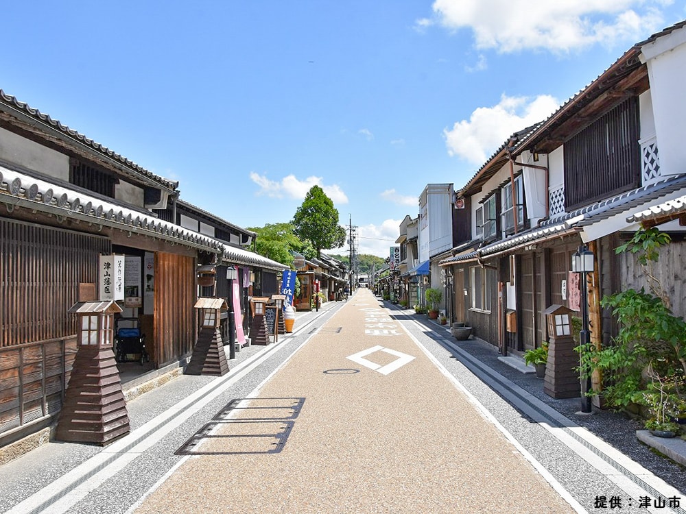 岡山県津山市「城東・城西地区」。城下町にある2ヶ所の重伝建の魅力を
