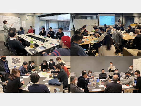 まちの空想俱楽部は市内の主要な各商店街・商業エリアを対象に、エリアごとに開催された（提供：umika）