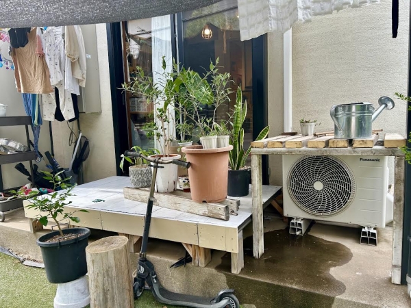 ストローで作ったトンボ