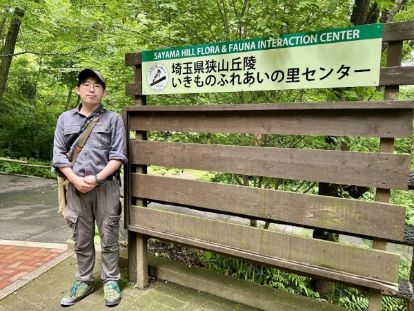 案内してくださった須賀聡さん