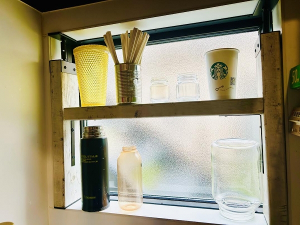 実は料理は苦手。コンロは一つで十分だそう。