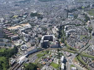 入間市中心部（画像提供：入間市役所）