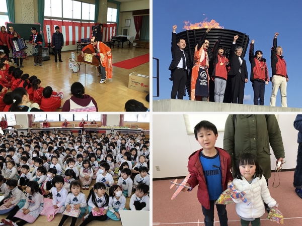 東日本大震災の被災地・宮城県石巻で開催されただがしの日イベントの様子（提供：大町）