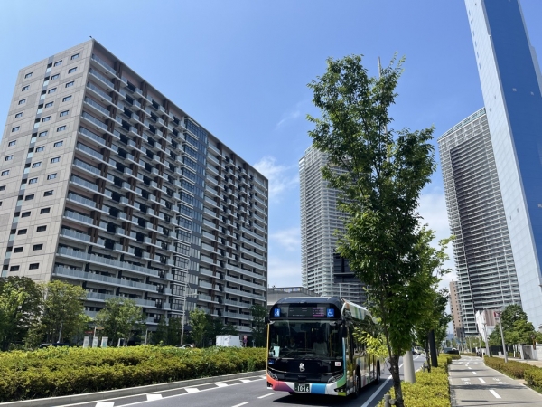 TOKYO BRT（晴海地区にて撮影）　※2025年6月撮影