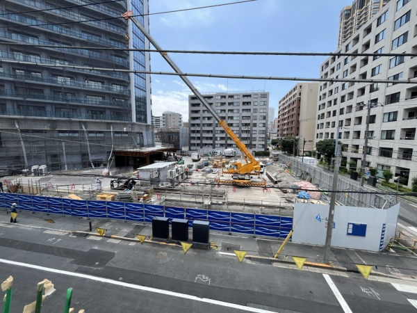 「月島三丁目北地区第一種市街地再開発事業」の位置図　※出典：月島三丁目北地区市街地再開発組合（2022年11月7日）『月島エリアの特性を活かし、賑わいと水辺環境の魅力を引き出す再開発「月島三丁目北地区第一種市街地再開発事業」10月20日着工　総戸数1,285戸　高さ約199ｍのタワーマンションを中核に形成』