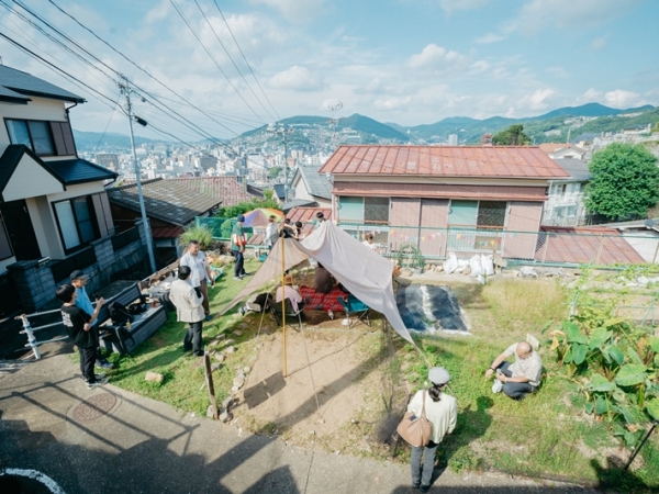 中新町ヒルズ。畑にするために土中のガラなどを除却、整備した（写真提供/null）