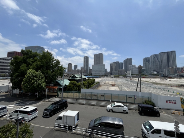 旧築地市場跡地　※2025年6月撮影