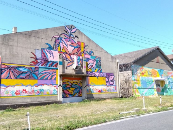 門司港レトロ地区の案内板