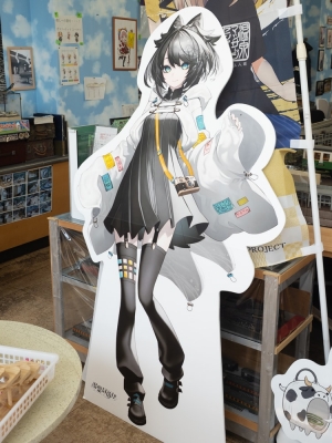 湯郷の町並みを再現したジオラマへのリニューアル作業が着々と進んでいる