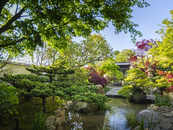 花をテーマにしたイベントその他を積極的に開催している（写真提供/石原和幸デザイン研究所）