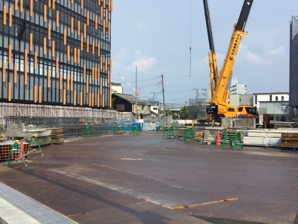 JR千里丘駅上空から見た地区のイメージ（摂津市公式サイト 事業概要より）