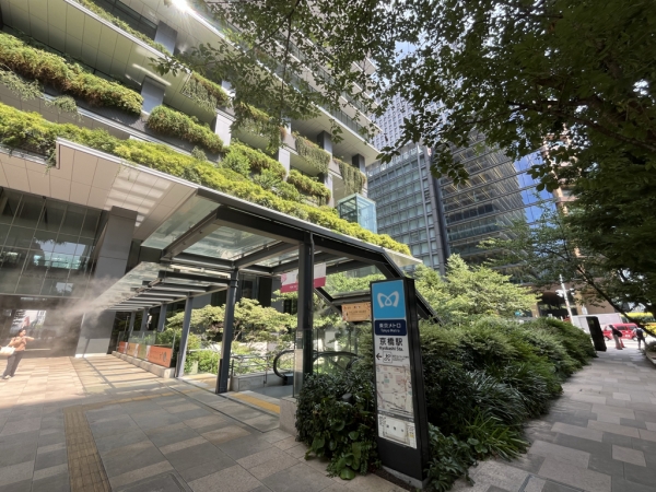 東京メトロ銀座線京橋駅　※2025年8月撮影