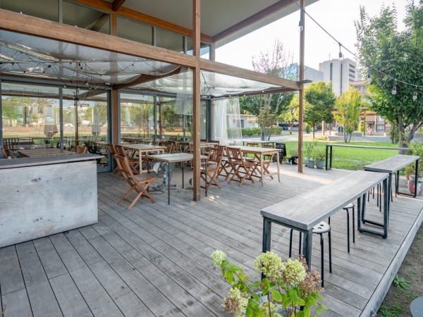 ガーデンレストラン「Enlee」の外観