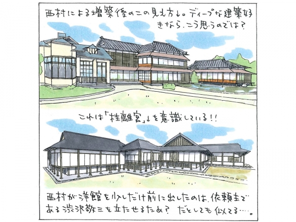 洋館の広間（写真：宮沢洋）