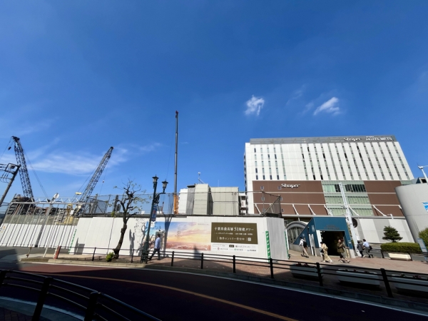 JR船橋駅南口・シャポー船橋・ホテルメッツ　※2025年9月撮影