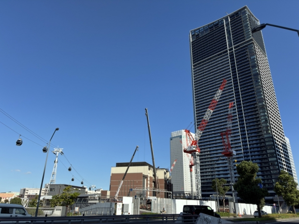 A1・A2地区の建設状況　※2025年10月撮影