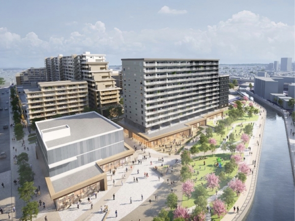 開発地における地区施設の整備の方針　※出典：第149回船橋市都市計画審議会資料