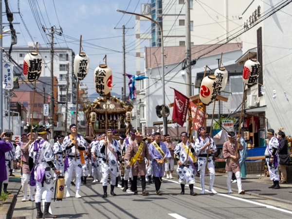 城下町として、宿場町として栄えてきた小田原市（筆者撮影）