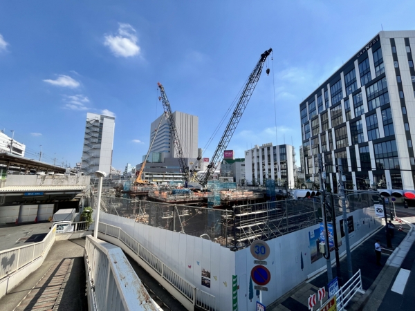 開発プロジェクトにおける動線計画　※出典：第147回船橋市都市計画審議会資料