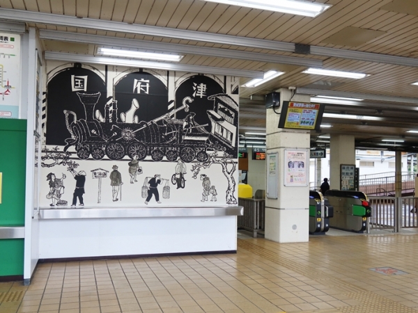 かつての国府津駅は東海道に鉄道を走らせるために重要な場所だった（筆者撮影）