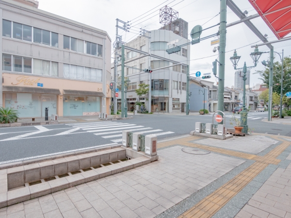 本通商店街と本通船町商店街は、アーケード改修や植樹などでリニューアルし、緑あふれる明るい雰囲気の「とおり町 Street Garden」に生まれ変わった