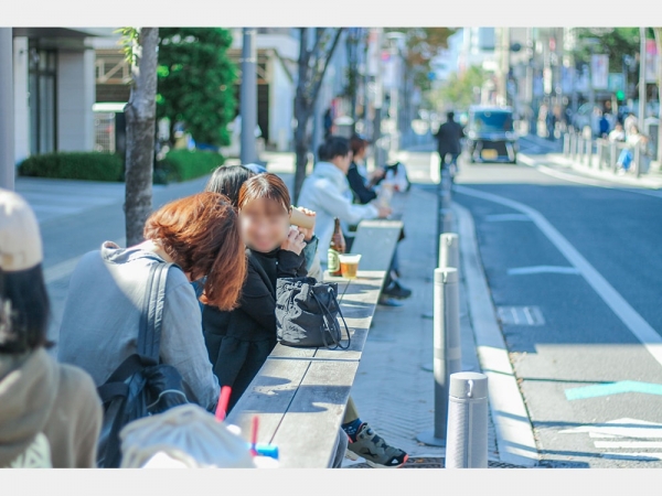 マルゴデリ 平野裕治さん（左）、岡山市役所 小林昌樹さん（中）、PUBLIC 打谷直樹さん（右）