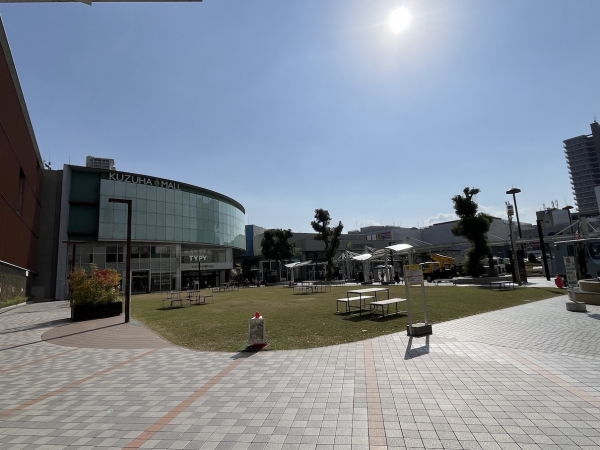 楠葉エリアのアクセスを支えている京阪本線樟葉駅