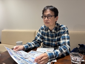 約30年千住に暮らす銭湯ハンコ作家の廣瀬十四三（としぞう）さん