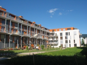 ドイツの集合型のコーポラティブハウス（引用：一般社団法人クラブヴォーバン）

