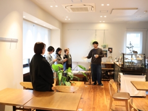 カフェを視察に訪れる人も（写真提供/神奈川県住宅供給公社）