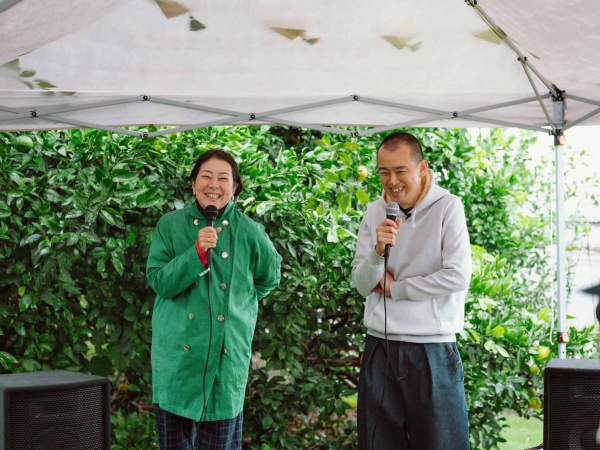 手作りワークショップにはたくさんの親子が参加した