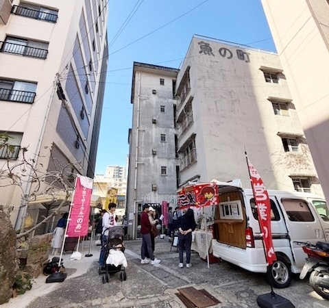 魚の町団地の現在。民間事業者が活用を始めている（写真提供/長崎県）