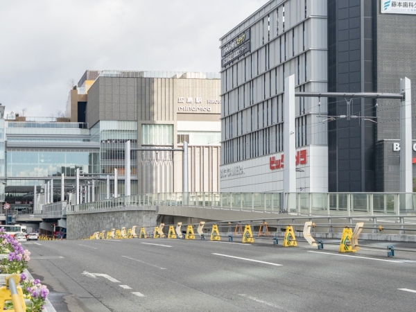 広島電鉄 路面電車 新ルートと既存ルート図（提供：広島市）