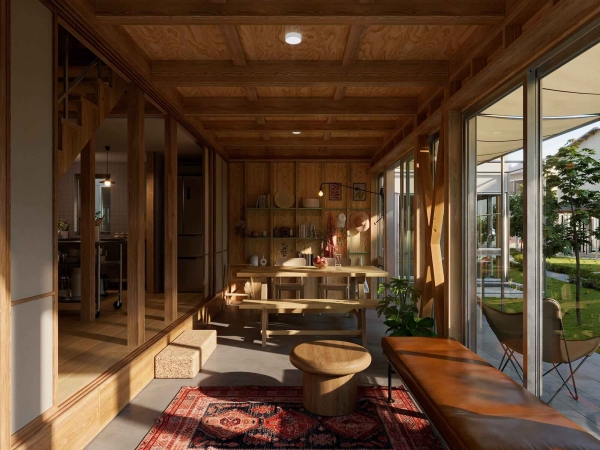 プロジェクト発起人の新田夫妻。入居をした方は、新田夫妻との交流もできるだろう