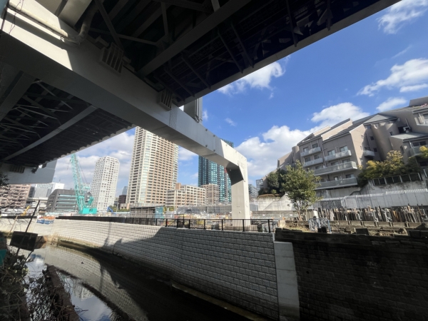 再開発の現場（南街区）　※2026年2月下旬撮影