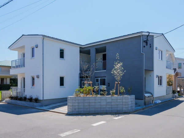 太陽光発電と蓄電池を備えたエネルギー自給型の高性能賃貸（提供：ウェルネストホーム）