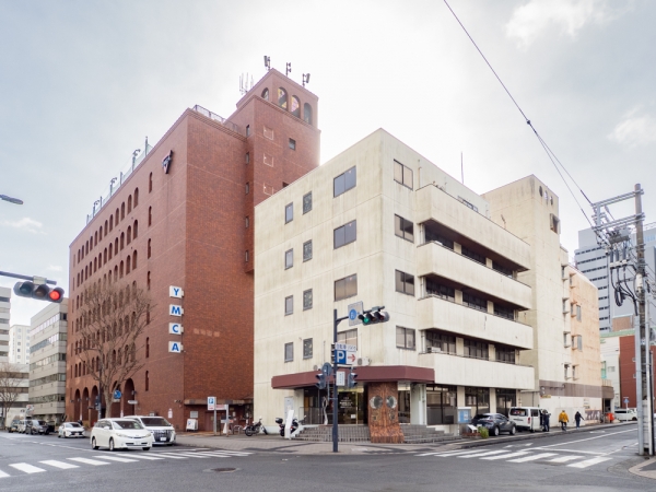 A街区予定地の様子（南西部）。現在は広島YMCAが建つ