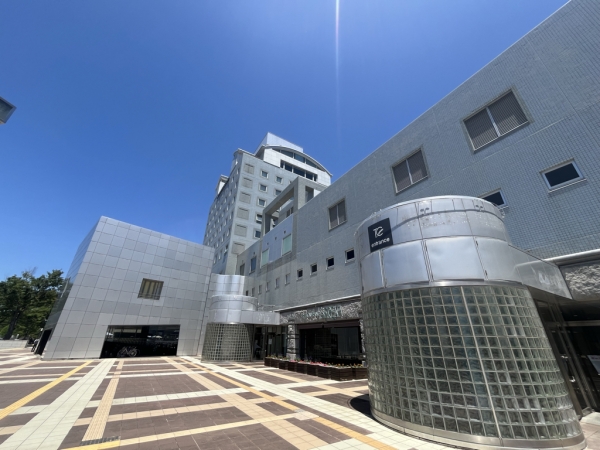 中央公園（駅側より望む）　※2026年5月撮影