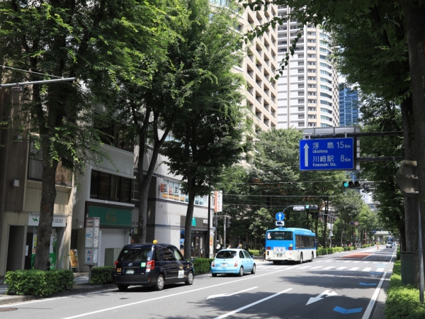 府中街道、中原街道、綱島街道などの幹線道路が近くを走るなど、</br>鉄道だけでなく車でも色々な場所へのアクセスの良さも武蔵小杉の大きな魅力だ