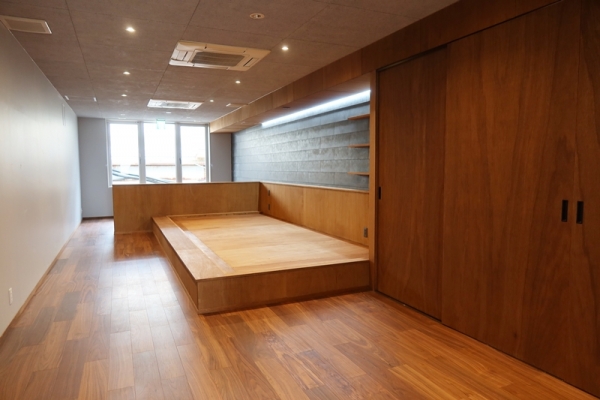 山町ヴァレーを入ったところにある受付。いずれはここでチェックインを行う（筆者撮影）
