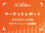 【2022年10～12月期 中古マンション 近畿圏版】LIFULL HOME’Sマーケットレポート