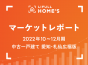 【2022年10～12月期 中古一戸建て 愛知・札仙広福版】LIFULL HOME’Sマーケットレポート